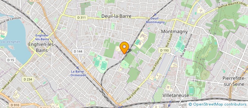 localisation de l'entreprise PHILIPPE DEPANNAGE à DEUIL-LA-BARRE