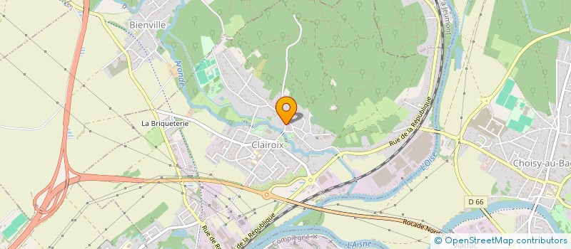 localisation de l'entreprise PHILIPPE DESSAUX  CLAIROIX