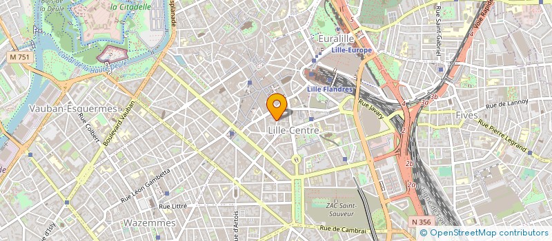localisation de l'entreprise PHILIPPE DUHEN SARL à LILLE