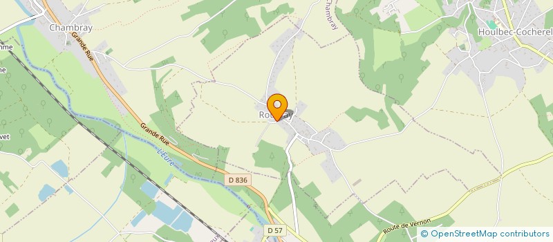 localisation de l'entreprise PHILIPPE DUMESNIL  ROUVRAY