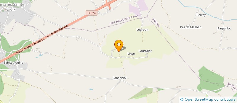 localisation de l'entreprise PHILIPPE DUPOUY  TARTAS