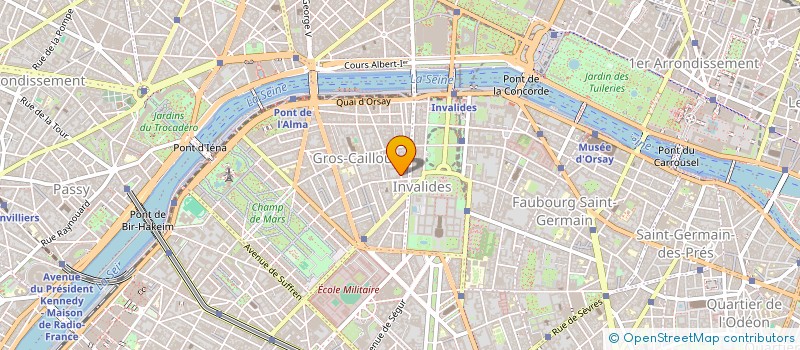 localisation de l'entreprise PHILIPPE EMERY  PARIS