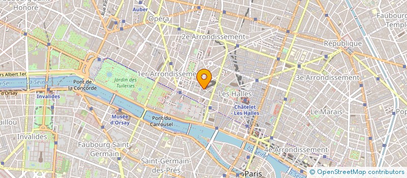 localisation de l'entreprise PHILIPPE ET BANCILHON à PARIS