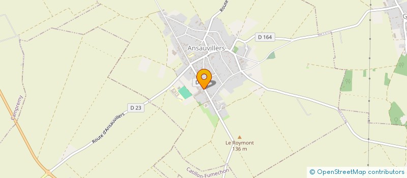 localisation de l'entreprise PHILIPPE ET FLORENCE VERMEULEN  ANSAUVILLERS