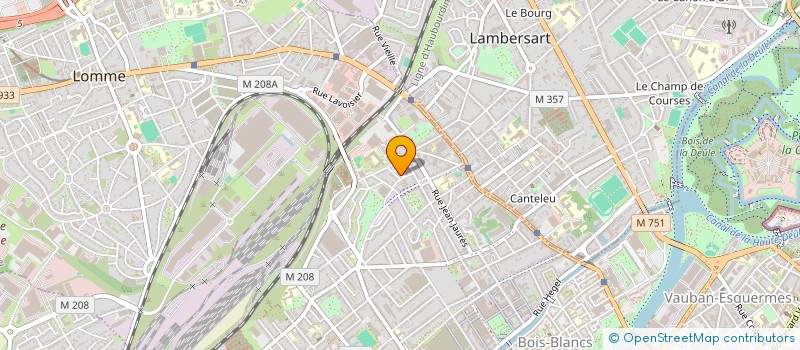 localisation de l'entreprise PHILIPPE ET LEON à LILLE