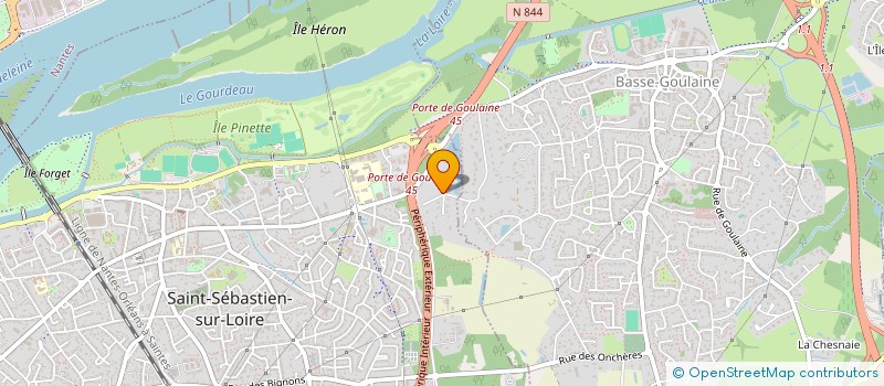 localisation de l'entreprise PHILIPPE ET MARC SEVESTRE CONSEIL  SAINT-SEBASTIEN-SUR-LOIRE