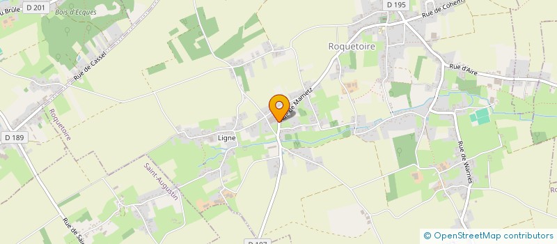 localisation de l'entreprise PHILIPPE FABRE AGENCE COMMERCIALE  ROQUETOIRE