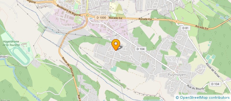 localisation de l'entreprise PHILIPPE FERNANDEZ à PUYMOYEN