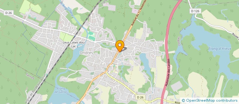 localisation de l'entreprise PHILIPPE FONTAINE IMMOBILIER  CAPBRETON