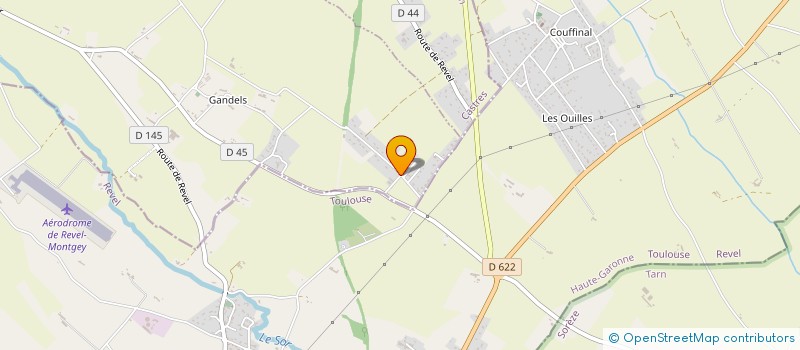 localisation de l'entreprise PHILIPPE FOUILLEUL FORMATION à GARREVAQUES