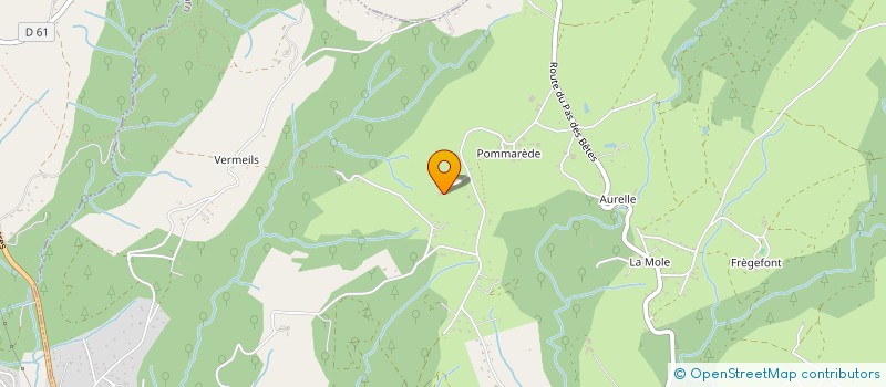 localisation de l'entreprise PHILIPPE GUIRAUD - LES BOIS DE L'AUTAN  PONT-DE-L ARN