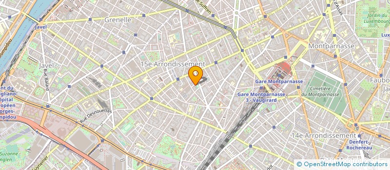 localisation de l'entreprise PHILIPPE JUMIN  PARIS