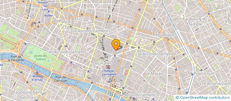 localisation de l'entreprise PHILIPPE KRENZER  & ASSOCIES  PARIS