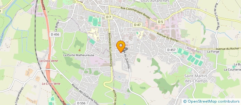 localisation de l'entreprise PHILIPPE LAMBELIN à AVRANCHES