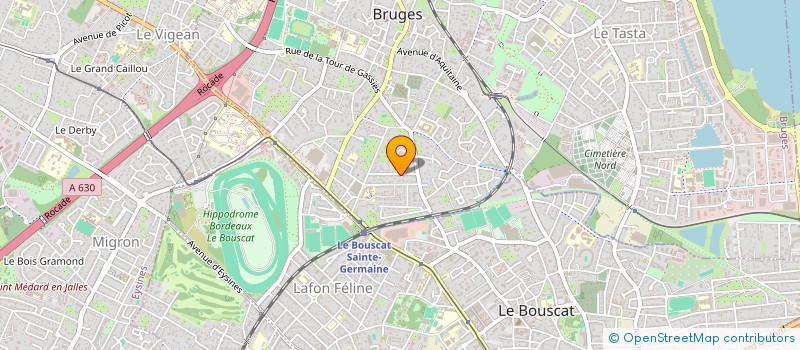 localisation de l'entreprise PHILIPPE LAPERNA à BRUGES