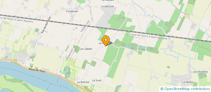 localisation de l'entreprise PHILIPPE LAURENT SAS à VARENNES-SUR-LOIRE