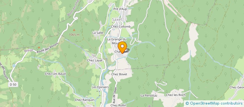 localisation de l'entreprise PHILIPPE LEROY  SAXEL