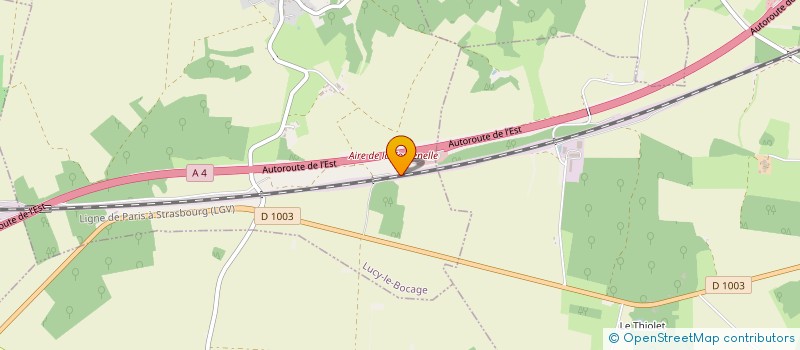 localisation de l'entreprise PHILIPPE LEVESQUE S.A.S. à ESSOMES-SUR-MARNE
