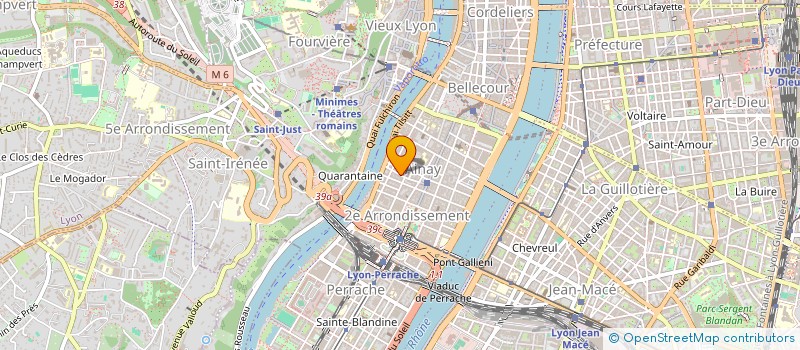 localisation de l'entreprise PHILIPPE LEVY CONSEIL  LA TOUR-DE-SALVAGNY