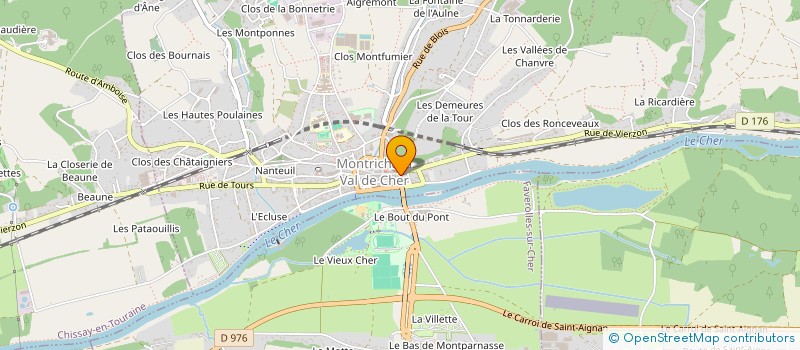 localisation de l'entreprise PHILIPPE/LOPES  LE CONTROIS-EN-SOLOGNE