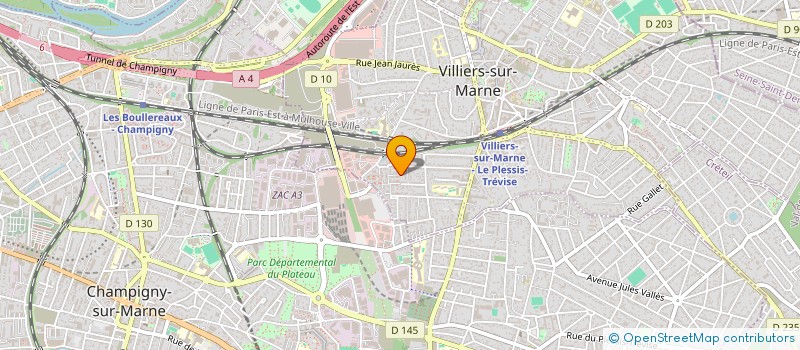 localisation de l'entreprise PHILIPPE MEDARD COMMUNICATION à VILLIERS-SUR-MARNE
