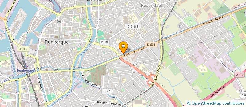 localisation de l'entreprise PHILIPPE MICHEL SOC à DUNKERQUE