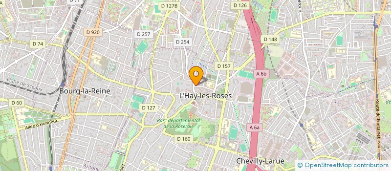 localisation de l'entreprise PHILIPPE MICHELE SARAH  L'HAY-LES-ROSES