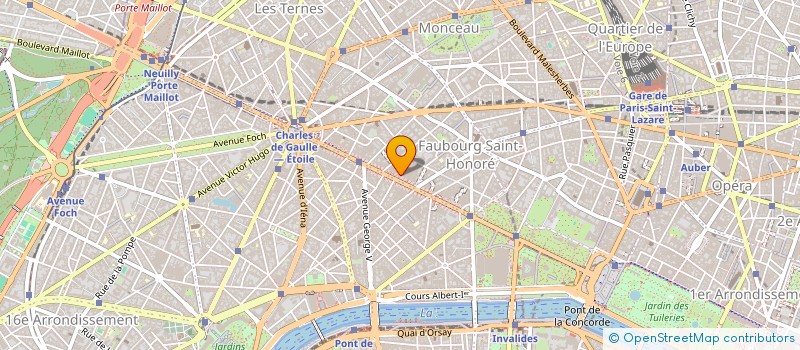 localisation de l'entreprise PHILIPPE MINOT  PARIS