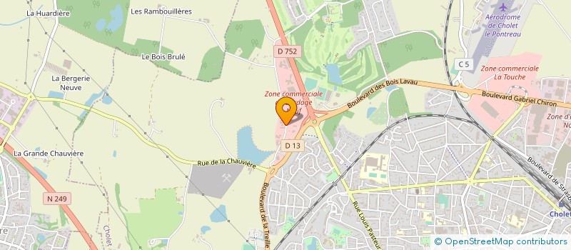 localisation de l'entreprise PHILIPPE MITTLER & ASSOCIES à LA BAULE-ESCOUBLAC