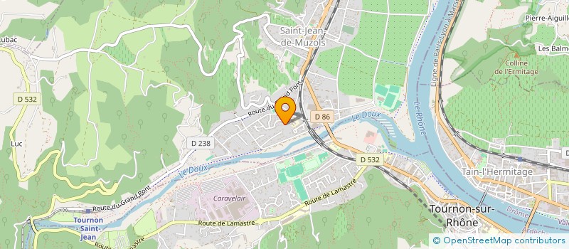 localisation de l'entreprise PHILIPPE MONIER à GLUN