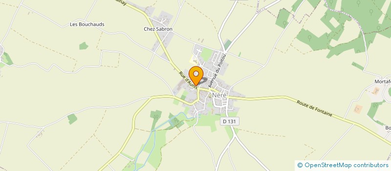 localisation de l'entreprise PHILIPPE MONNET SARL  NERE