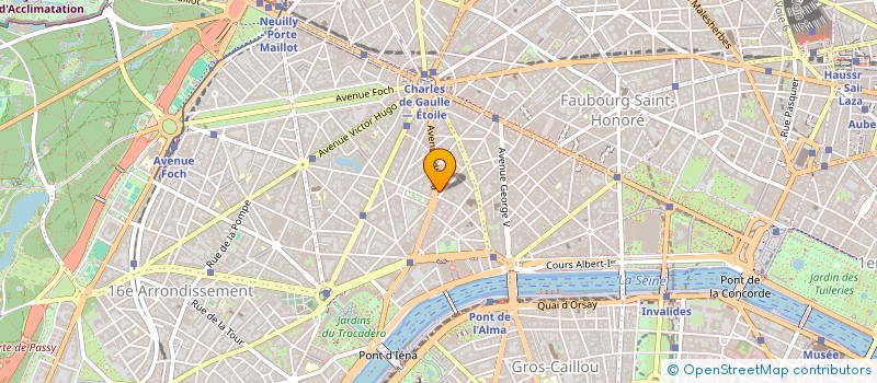 localisation de l'entreprise PHILIPPE NIELSEN CONSEIL  PARIS