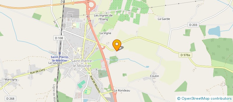 localisation de l'entreprise PHILIPPE NOLIN à LUTHENAY-UXELOUP