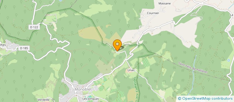 localisation de l'entreprise PHILIPPE NUSSWITZ  DURFORT-ET-SAINT-MARTIN-DE-SOSSENAC