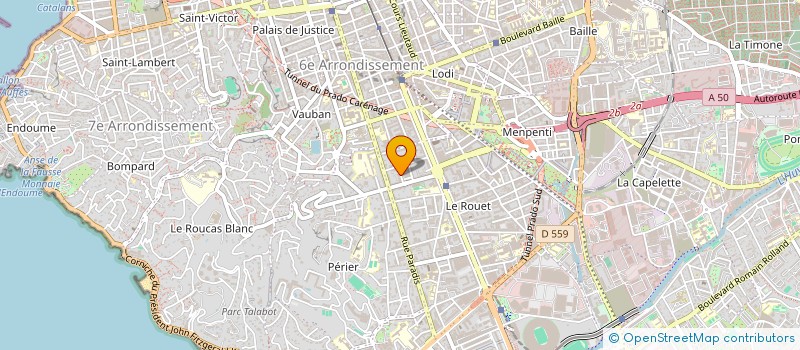 localisation de l'entreprise PHILIPPE OLIVIER EDITEUR à MARSEILLE