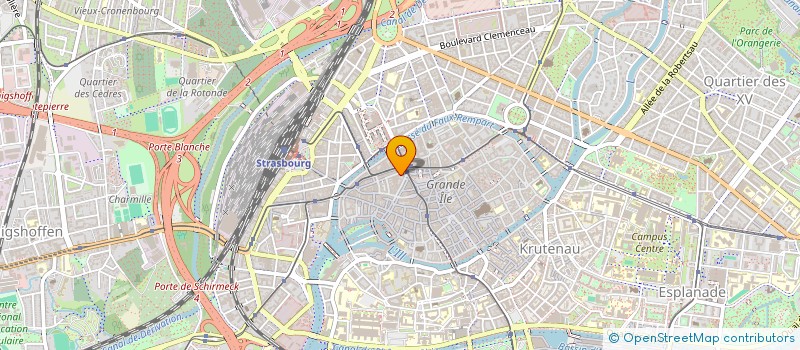 localisation de l'entreprise PHILIPPE ORY AUDIT & CONSEIL à STRASBOURG
