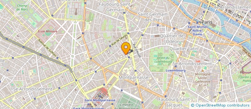 localisation de l'entreprise PHILIPPE PASCOET CHOCOLATIER à PARIS