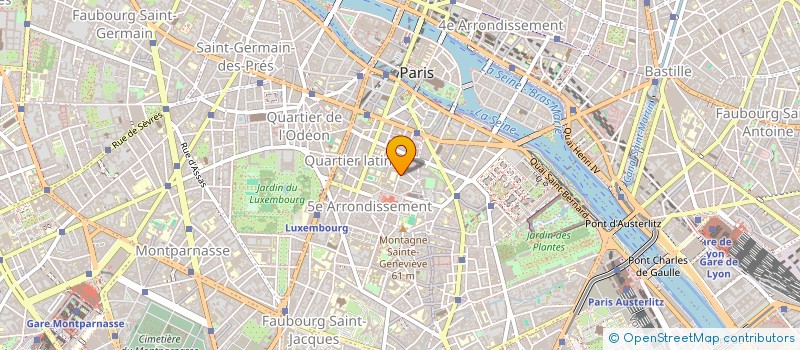 localisation de l'entreprise PHILIPPE REGOTTAZ IMMOBILIER & MAITRISE D OUVRAGE  PARIS