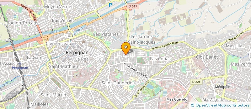 localisation de l'entreprise PHILIPPE REY SA-TRANSIT TRANSPORTS à PERPIGNAN