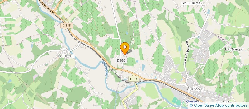 localisation de l'entreprise PHILIPPE ROLLIN à LE BREUIL