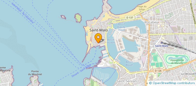 localisation de l'entreprise PHILIPPE SCORDIA CONSEIL à SAINT-MALO