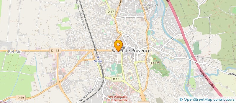 localisation de l'entreprise PHILIPPE SERRE  SALON-DE-PROVENCE