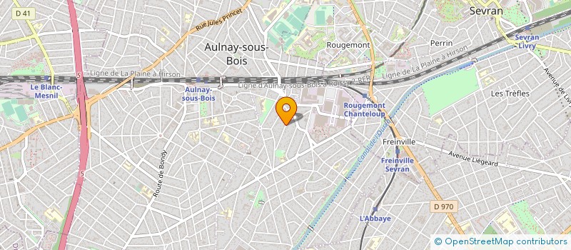 localisation de l'entreprise PHILIPPE SEVIN CONSEIL à AULNAY-SOUS-BOIS