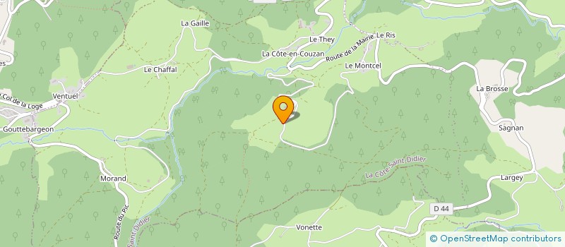 localisation de l'entreprise PHILIPPE TAXI  SAINT-DIDIER-SUR-ROCHEFORT