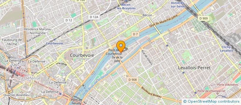 localisation de l'entreprise PHILIPPE THUVIEN CONSEIL à NEUILLY-SUR-SEINE