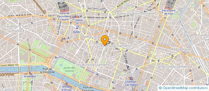 localisation de l'entreprise PHILIPPE TRANS EXPRESS à PARIS