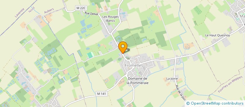 localisation de l'entreprise PHILIPPE VALLIN MAINTENANCE à FROMELLES