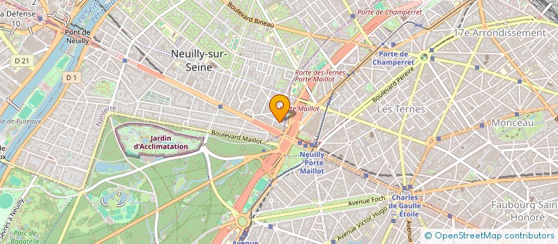 localisation de l'entreprise PHILIPPE VIARD CONSEIL à NEUILLY-SUR-SEINE