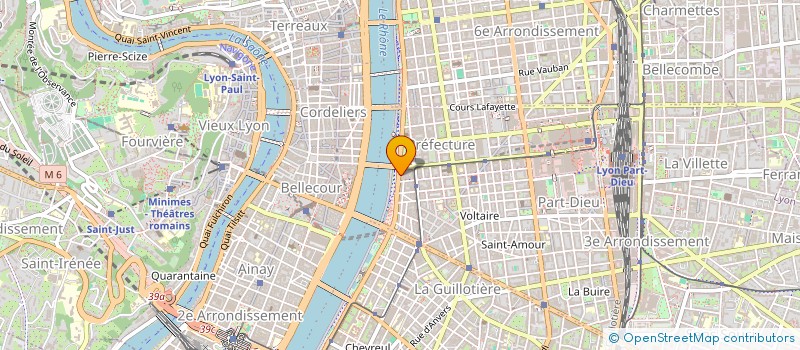 localisation de l'entreprise PHILIPPE VILLET  LYON