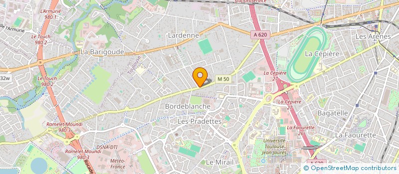 localisation de l'entreprise PHILIPPELADURE.SAS à TOULOUSE